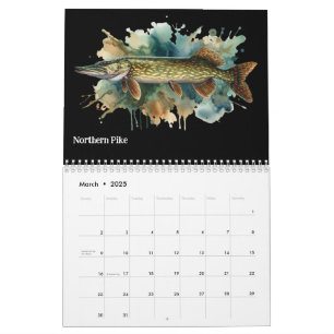 Reihe Aquarellfarben: Kalender für die Aura 3