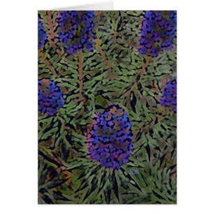 Reihe der Lavendel