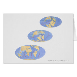 Reihe Illustrationen von Erde