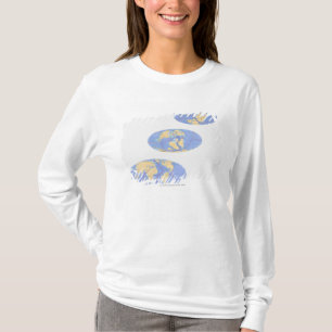 Reihe Illustrationen von Erde T-Shirt