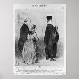 Reihe "Les Bons Bourgeois" Poster