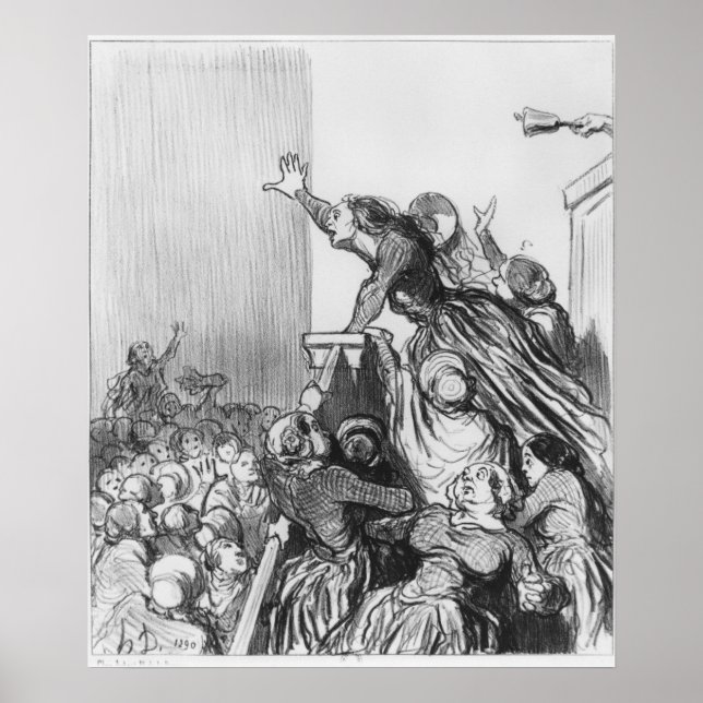 Reihe "Les Divorceuses" Poster (Vorne)