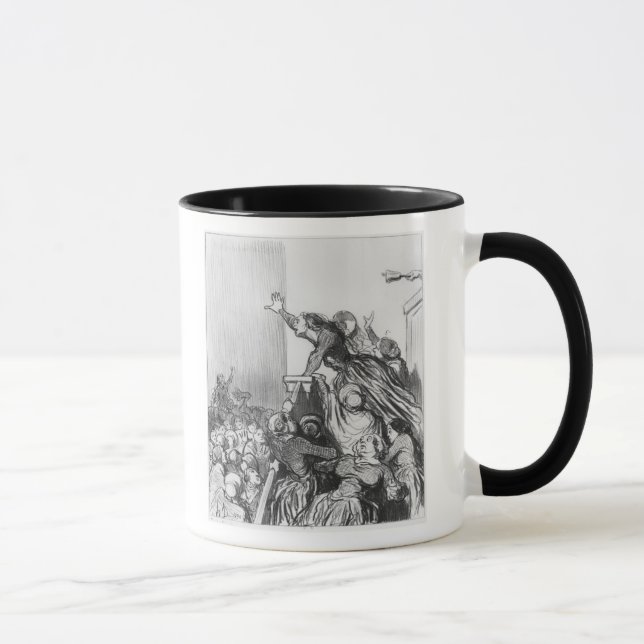 Reihe 'Les Divorceuses Tasse (Rechts)