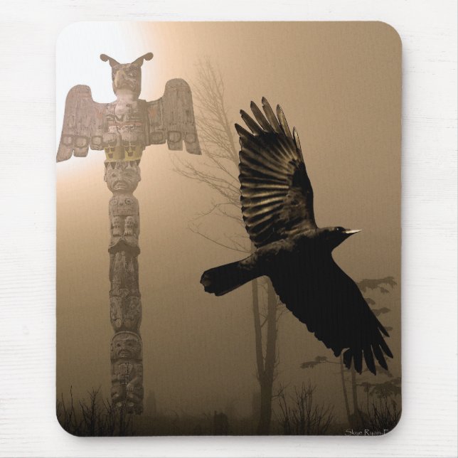 Reihe "Raven & Crow" Mousepad (Vorne)