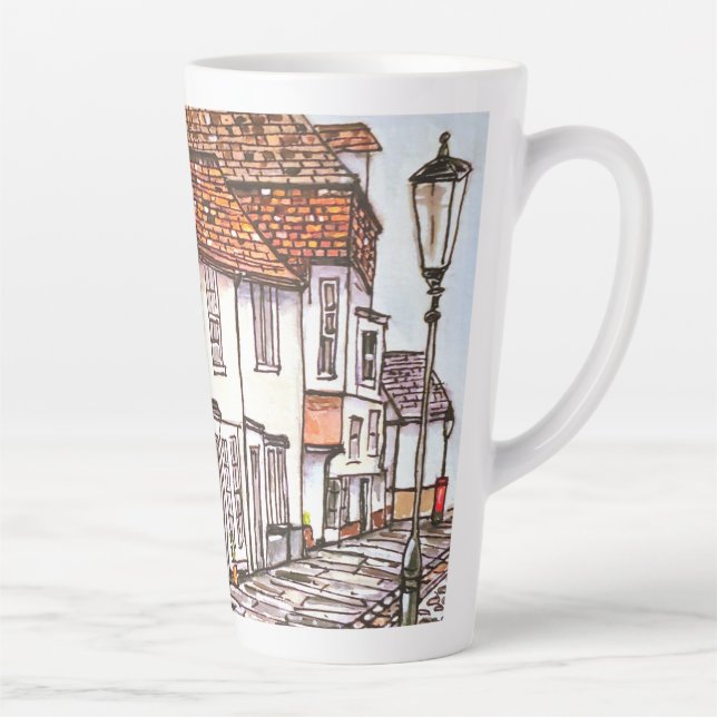 Reihe von Häusern Milchtasse (Rechts)