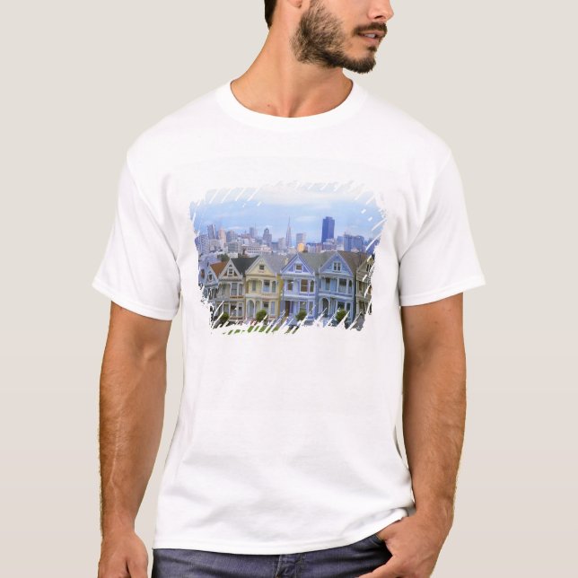 Reihe von Viktorianischen Zuhause T-Shirt (Vorderseite)