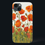 Reihen der Mohnblumen I iPhone 13 Hülle<br><div class="desc">Mit Blumen</div>