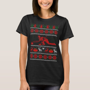 Reihen des Curling Stones Curler & Curling Teams T-Shirt