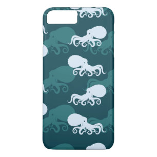 Reihen des Kraken-Musters Case-Mate iPhone Hülle