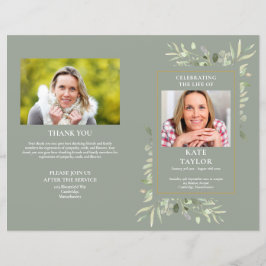 Reihenfolge des Beerdigungsprogramms für das Leben