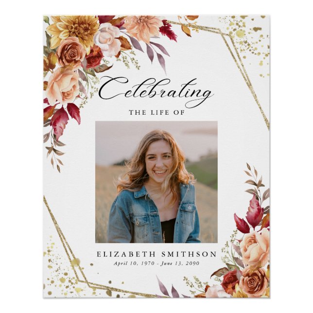 Reihenfolge des Fotos des Herbstbeerprogramms Poster (Vorderseite)