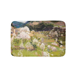 Reihengarten auf Mallorca (von Santiago Rusiñol) Badematte