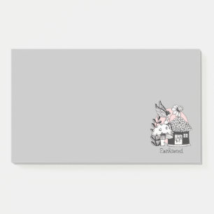 Reihenhaus Post-it Klebezettel