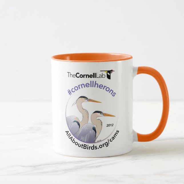 Reiher-Illustrations-Tasse Tasse (Rechts)