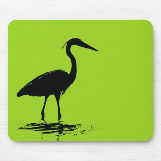 Reiher - Mousepad (Vorne)