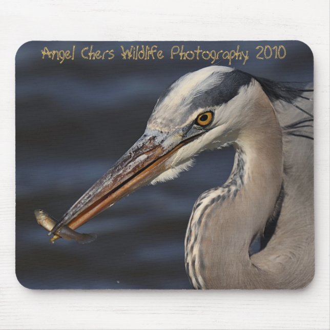 Reiher und Minnow durch Engel Cher, Engel Chers Mousepad (Vorne)