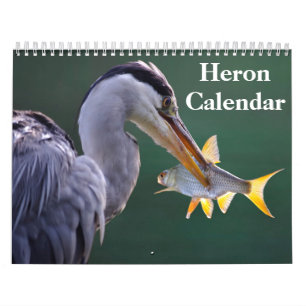 Reiher Vogel 2027 Kalender