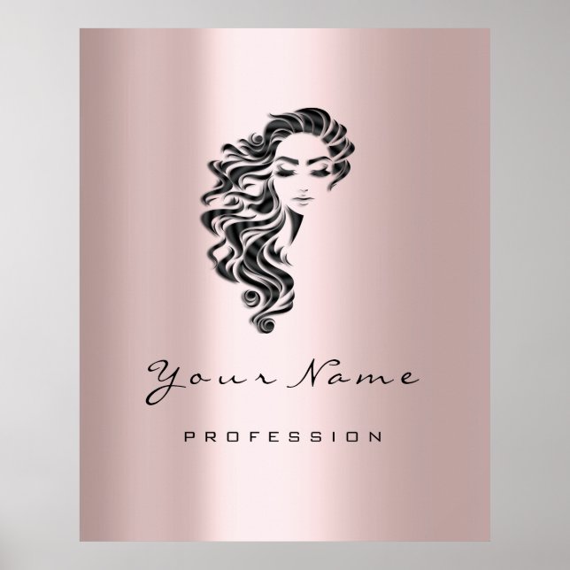 Reika Beauty Studio Friseur Makeup Artist Poster (Vorne)