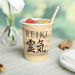 Reiki 霊 気 pappbecher