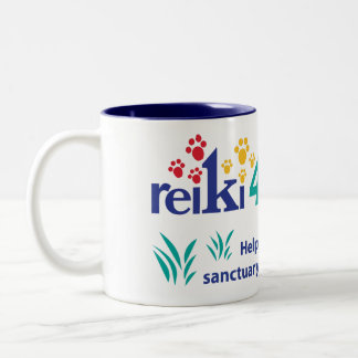 Reiki 4 Pelz-KinderTasse Zweifarbige Tasse