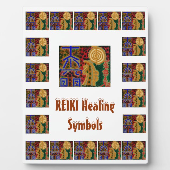 REIKI 8x10 Fotoplatte (Vorderseite)