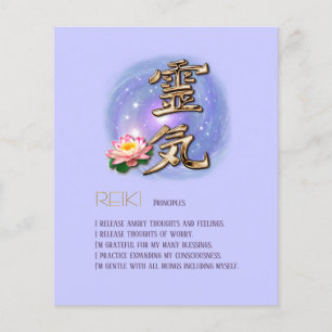Reiki (anpassbar) flyer