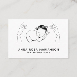 ** Reiki Birthing . Midfrau Doula Birth Coach Visitenkarte