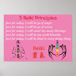 Reiki/Chakra Poster