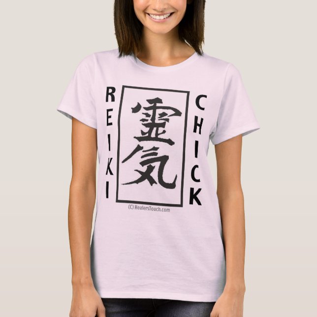 Reiki Chick T-Shirt (Vorderseite)