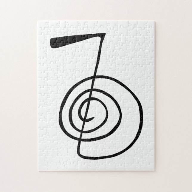 Reiki: Cho Ku Rei: Das Power-Symbol Puzzle (Vertikal)