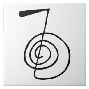 Reiki: Cho Ku Rei: Das Symbol Power Fliese