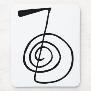 Reiki: Cho Ku Rei: Die Postkarte des Powers Mousepad
