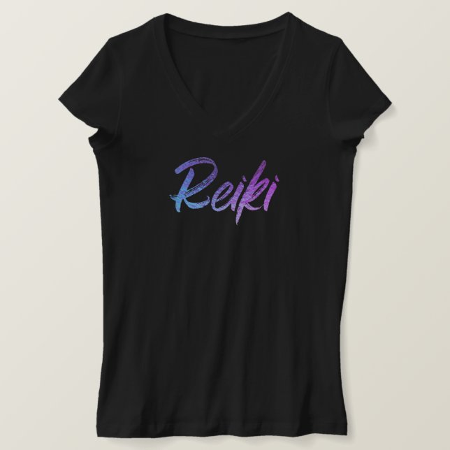 *~* Reiki Energy Healer Practitioner oder Master T-Shirt (Design vorne)