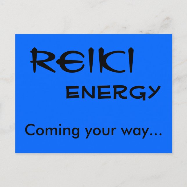 Reiki Energy, Kommen Sie... Postkarte (Vorderseite)