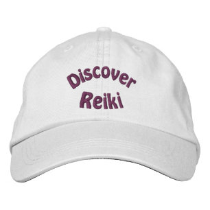 Reiki entdecken bestickte kappe