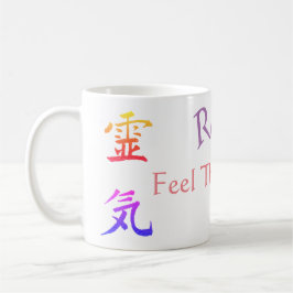 Reiki Feel der Energie-Regenbogen Kaffeetasse