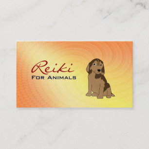 Reiki für Tier-Visitenkarten Visitenkarte