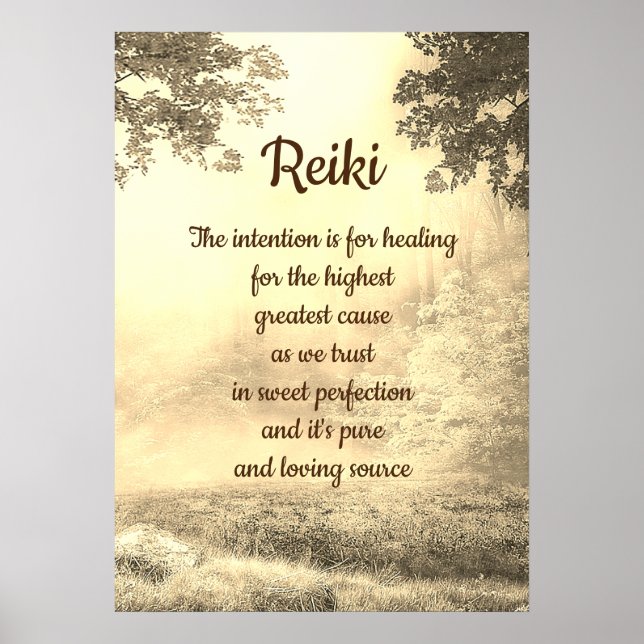 Reiki Geem Poster (Vorne)