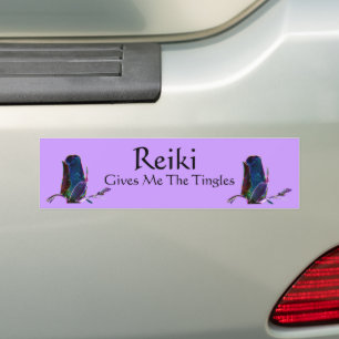 Reiki gibt mir die Tingles Autoaufkleber