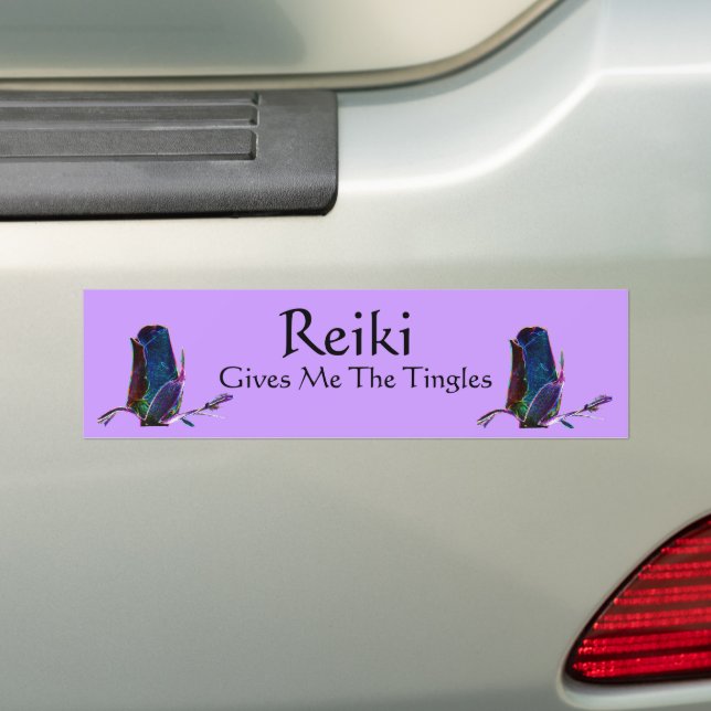 Reiki gibt mir die Tingles Autoaufkleber (Auf Auto)