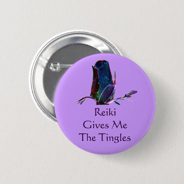 Reiki gibt mir die Tingles Button (Vorne & Hinten)