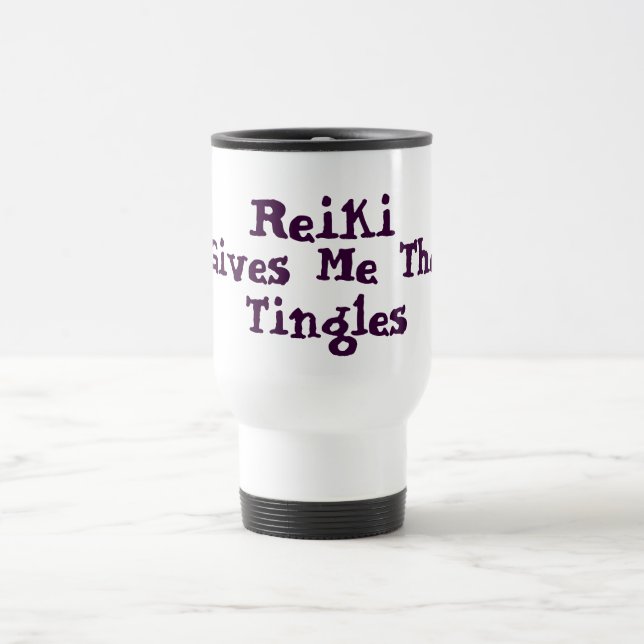 Reiki gibt mir Tingles Reisebecher (Mittel)
