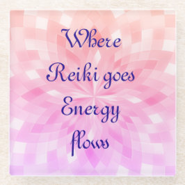 Reiki Glasuntersetzer