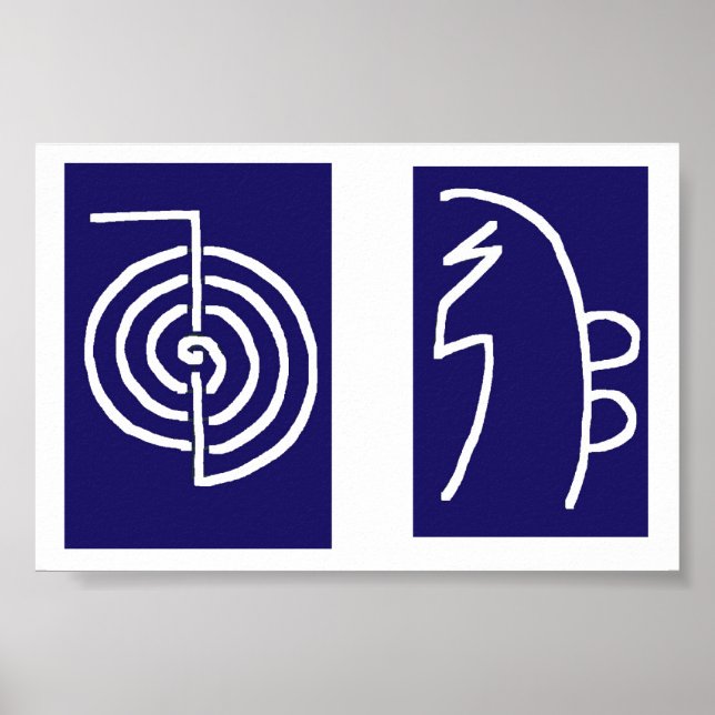 REIKI HEALING Chokuray ShayHayKi Distance Healer Poster (Vorne)