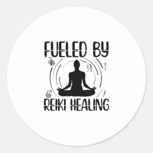 Reiki Healing Energy   Geschenkidee für Reiki Mast Runder Aufkleber