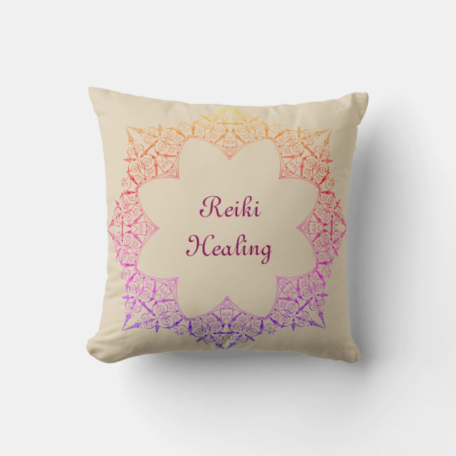Reiki Healing Kissen (Vorderseite)