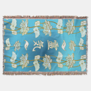 Reiki heilende Handsymbole mit Lotos Decke