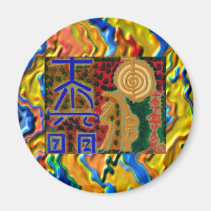 REIKI heilende hauptsächlichsymbole Magnet