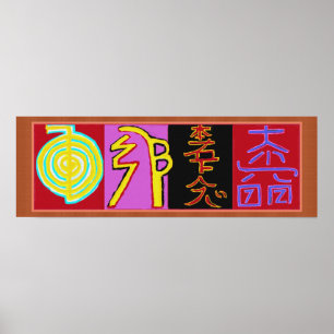 Reiki Heilsymbole 2010 Poster