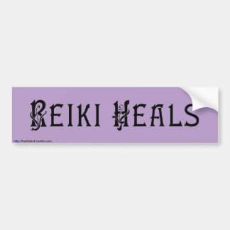 REIKI HEILT Autoaufkleber